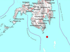 M-5.4 na lindol umuga sa Davao Occidental