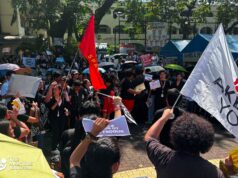 BulSU studes nag-campus walkout sa ika-54 anibersaryo ng Martial Law
