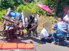 1 patay, 4 sugatan sa araro ng bus vs tricy sa Batangas
