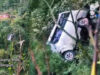 Driver patay, 3 sugatan sa van na nasyut sa bangin sa Benguet