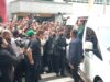 VP Sara dumating sa QC Hall of Justice sa arraignment sa reklamong grave threats