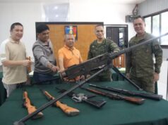 3 opisyal sa Maguindanao del Sur, nagsuko ng 6 high-powered firearms