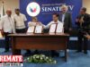 Senate TV inilunsad ni Gatchalian, IBC 13 execs