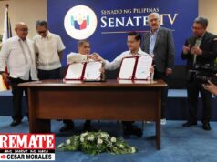 Senate TV inilunsad ni Gatchalian, IBC 13 execs