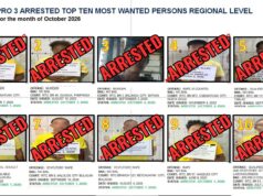10 wanted, arestado sa Central Luzon