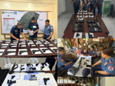 187 loose firearms, narekober sa loob ng 24-oras sa Central Luzon