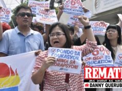 P50K sahod, P5K PERA ipinanawagan ng mga guro sa harap ng Malakanyang