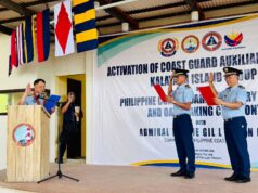 PCG, nagtatag ng auxiliary district sa Kalayaan Island Group