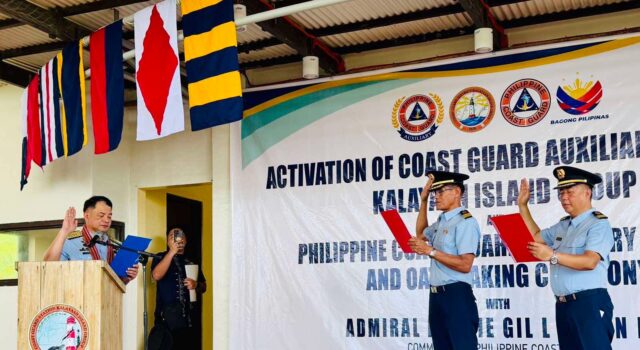 PCG, nagtatag ng auxiliary district sa Kalayaan Island Group