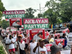 Senado dinagsa ng mga raliyista; ‘Sara, Sara Labandera’ chant, muling umalingawngaw