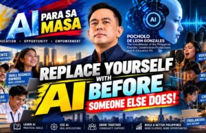 Replace yourself with AI before someone else does!