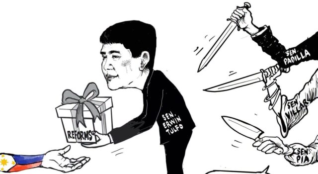 Tulfo may pasaring sa tangkang pagpapatalsik sa kanya sa Senado