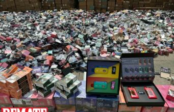 P1.4B puslit na vape, dinurog ng BOC
