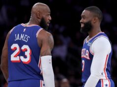 76ers wagi sa debut ni LeBron; ring night celebration ng Knicks, sinira