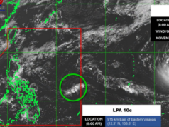 LPA binabantayan sa loob ng PAR — PAGASA