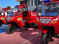 ‘Fire trikes’ dinipensahan ng BFP