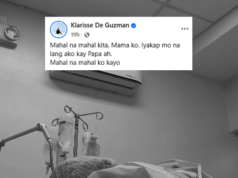 Klarisse, nagluluksa sa pagpanaw ng ina!