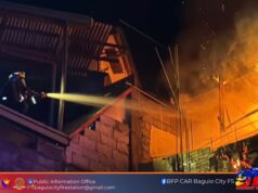 9 sugatan sa sunog sa Baguio