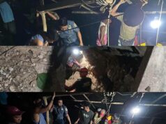 Barangay captain patay, ama, isa pa kritikal sa hinuhukay na lupa